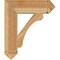 Ekena Millwork Legacy Arts & Crafts Rough Sawn Bracket, Western Red Cedar, 6"W x 24"D x 28"H BKT06X24X28LEC03RWR - alternate 4